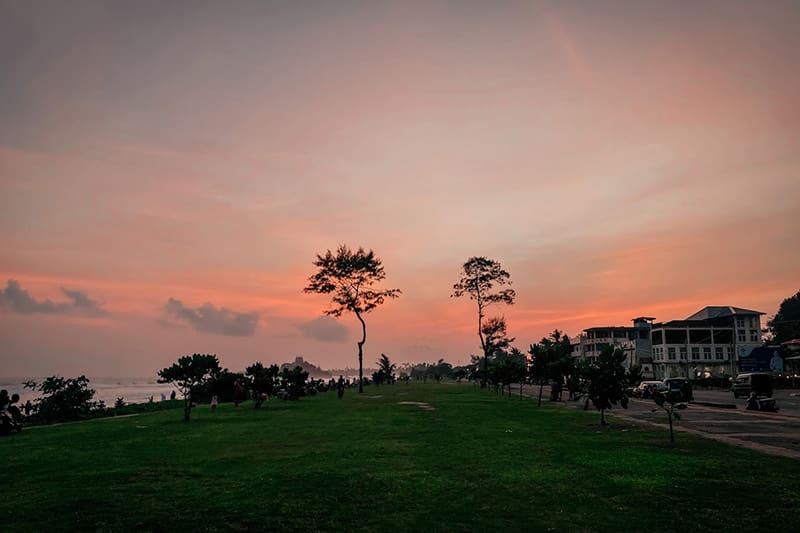paseo maritimo Matara Sri Lanka