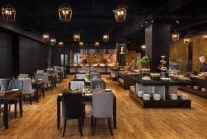 restaurante en The Golden Ridge Hotel