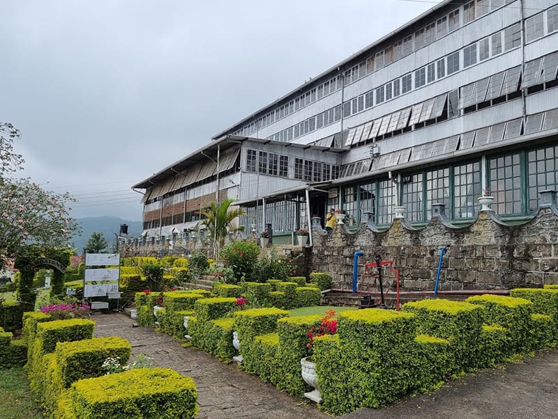 fachada de Dambatenne Tea Factory