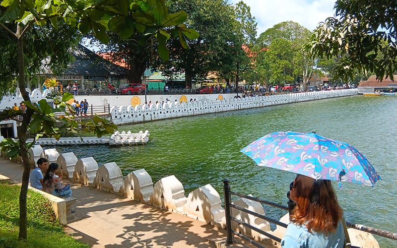 lago de Kandy Sri Lanka