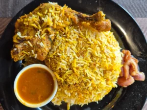 comida sri lanka chicken biryani