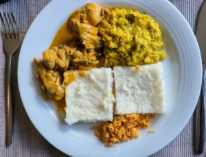 kiri bath plato tipico de sri lanka