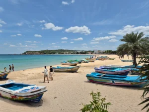 playa dutch bay en el centro de trincomalee